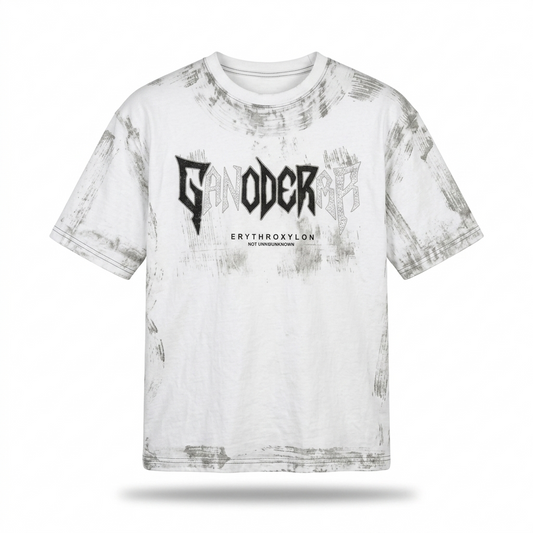 Playera Ganoderma Oversize – Estilo Natural & Streetwear