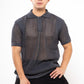 PLAYERA DB CUELLO POLO PERFORACIÓN CORTE STRAIGHT