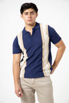 PLAYERA TEDJIDA CON DISEÑO DE ROMBOS