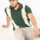 PLAYERA TEDJIDA CON DISEÑO DE ROMBOS