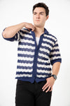 CAMISA DB CORTE OVERSIZED CON AGUJEROS